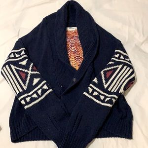 Aritzia Cardigan Navy